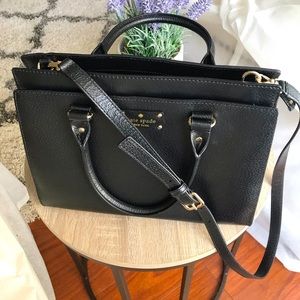 Kate Spade leather black handbag